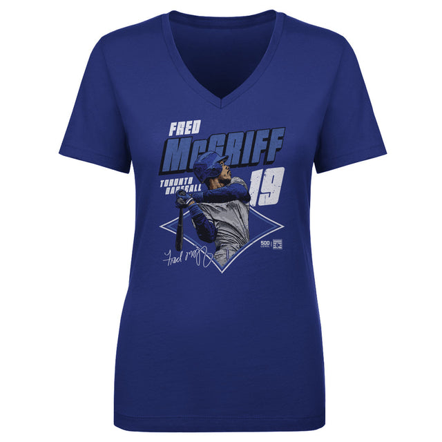 Fred McGriff Women's V-Neck T-Shirt | 500 LEVEL