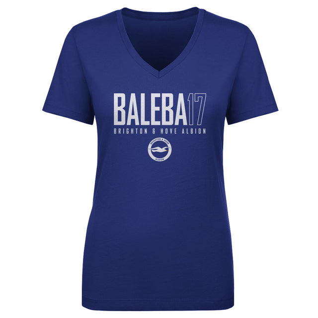 Carlos Baleba Women's V-Neck T-Shirt | 500 LEVEL