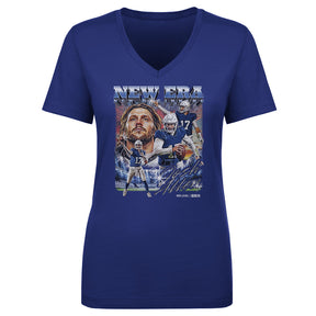 Josh Allen Women's V-Neck T-Shirt | 500 LEVEL