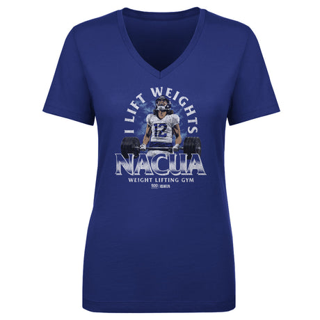 Puka Nacua Women's V-Neck T-Shirt | 500 LEVEL