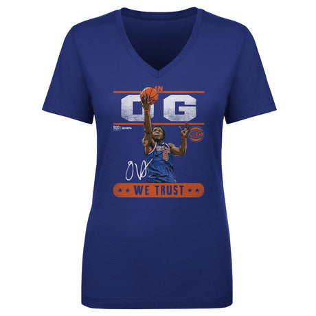 OG Anunoby Women's V-Neck T-Shirt | 500 LEVEL