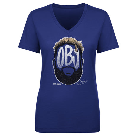 Odell Beckham Jr. Women's V-Neck T-Shirt | 500 LEVEL