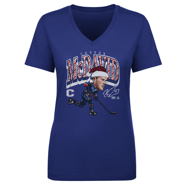 Connor McDavid Women's V-Neck T-Shirt | 500 LEVEL