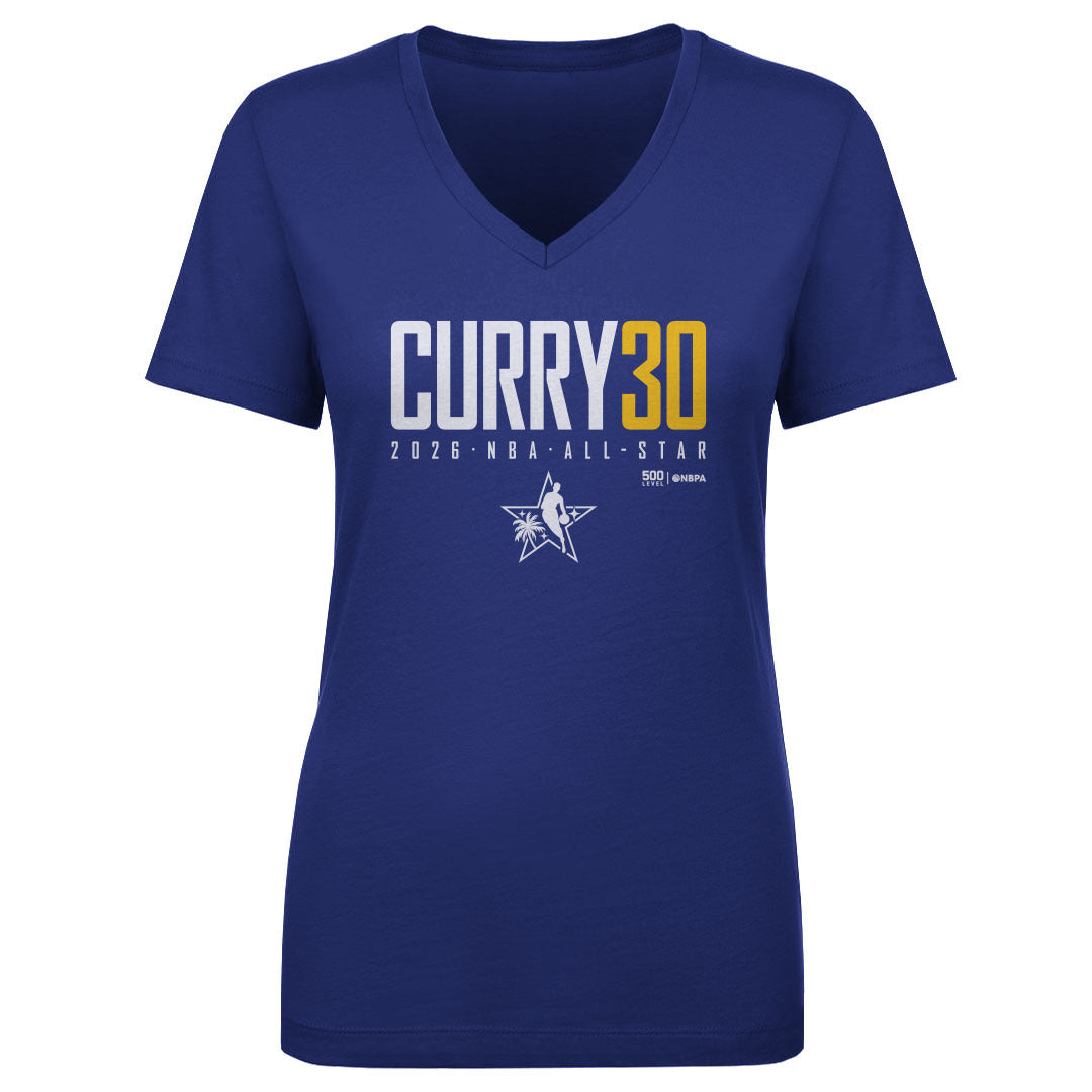 Steph Curry Women's V-Neck T-Shirt | 500 LEVEL