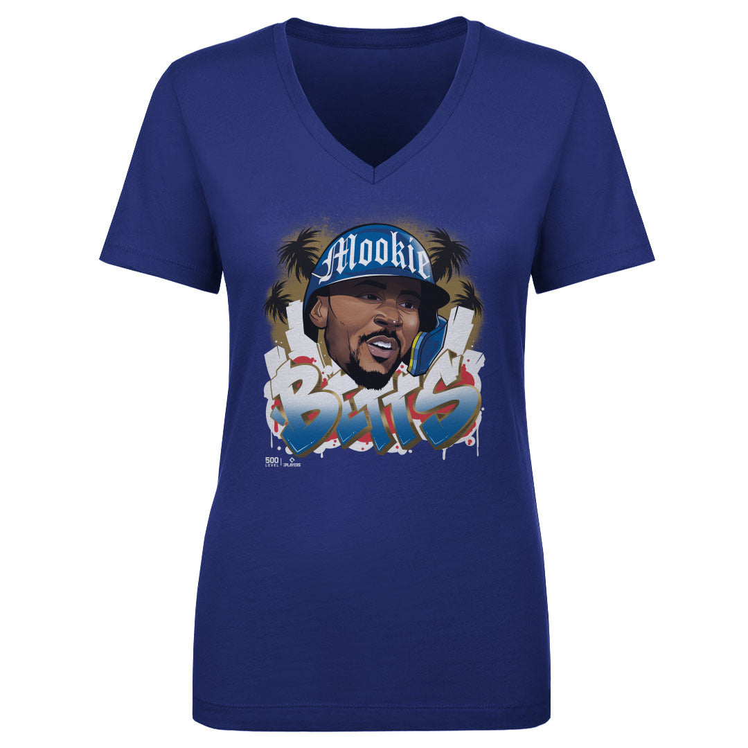 Mookie Betts Women's V-Neck T-Shirt | 500 LEVEL