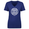 Shane Bieber Women's V-Neck T-Shirt | 500 LEVEL