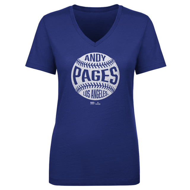 Andy Pages Women's V-Neck T-Shirt | 500 LEVEL