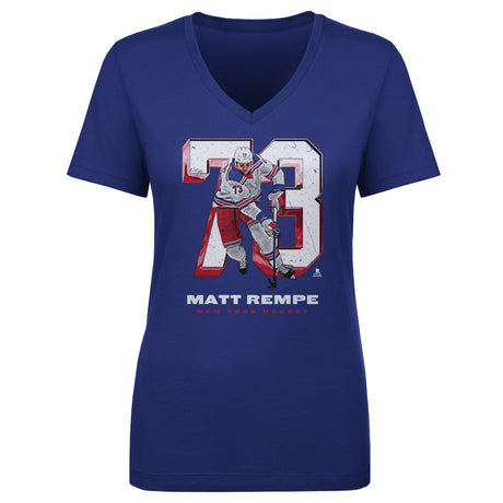 Matt Rempe Women's V-Neck T-Shirt | 500 LEVEL