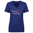 Juan Soto Women's V-Neck T-Shirt | 500 LEVEL
