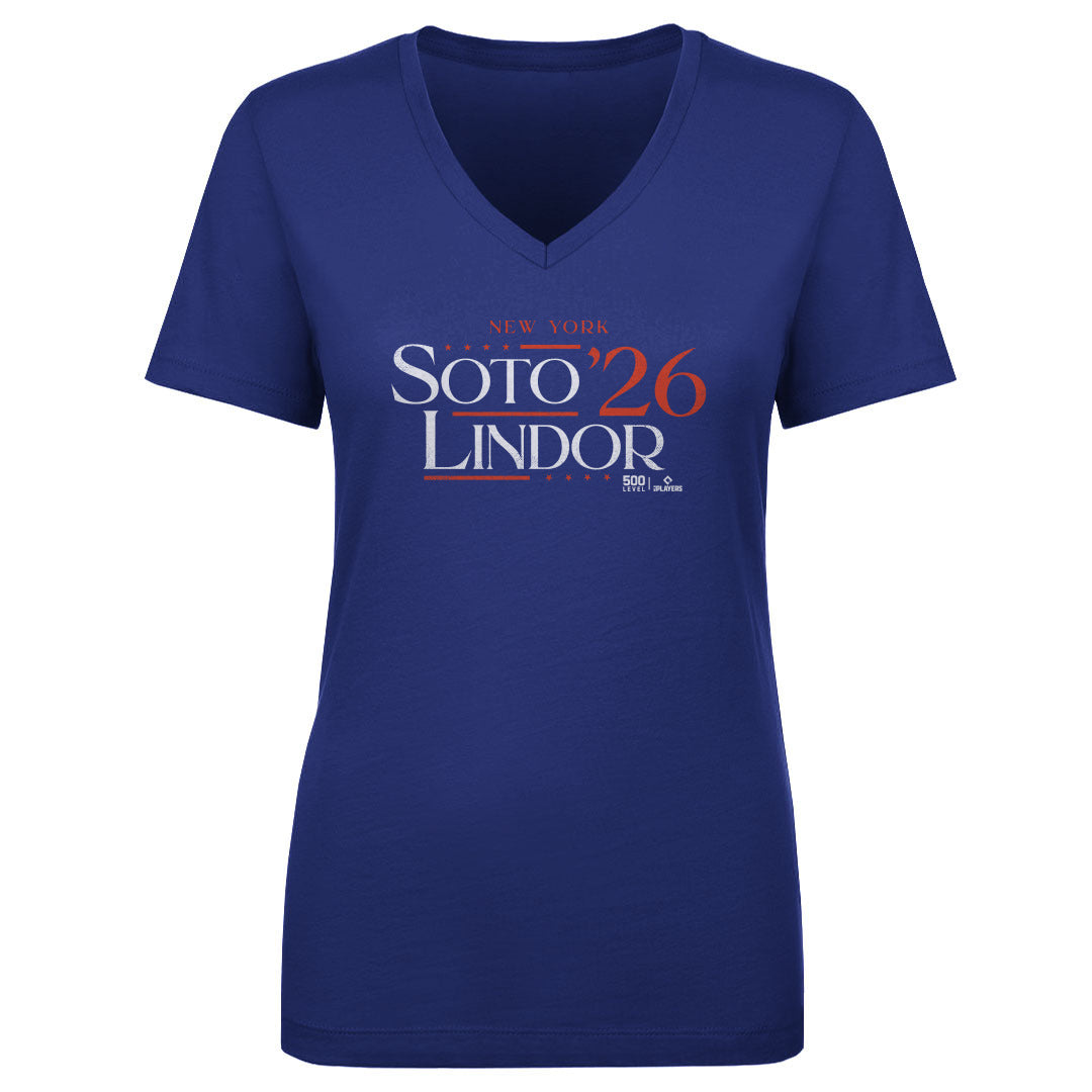 Juan Soto Women's V-Neck T-Shirt | 500 LEVEL