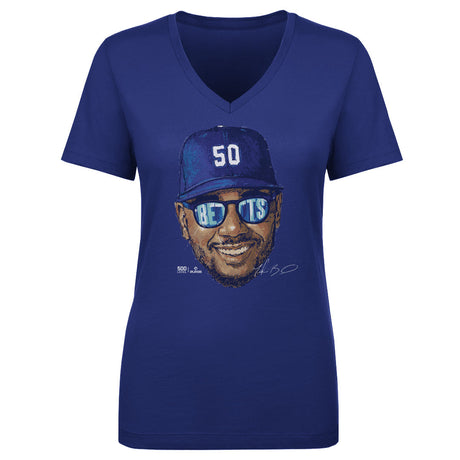 Mookie Betts Women's V-Neck T-Shirt | 500 LEVEL