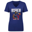 Jalen Duren Women's V-Neck T-Shirt | 500 LEVEL