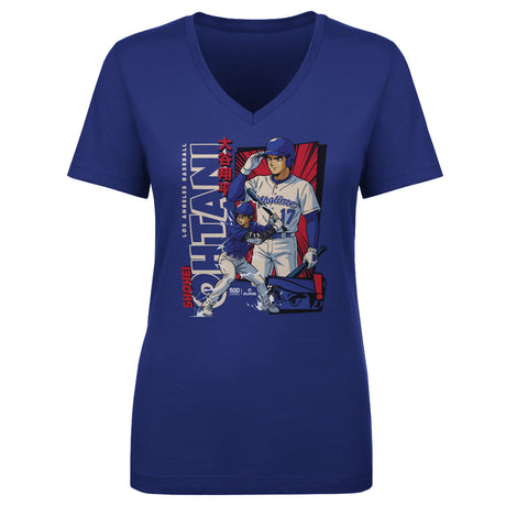 Shohei Ohtani Women's V-Neck T-Shirt | 500 LEVEL