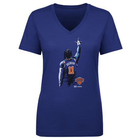 Jalen Brunson Women's V-Neck T-Shirt | 500 LEVEL