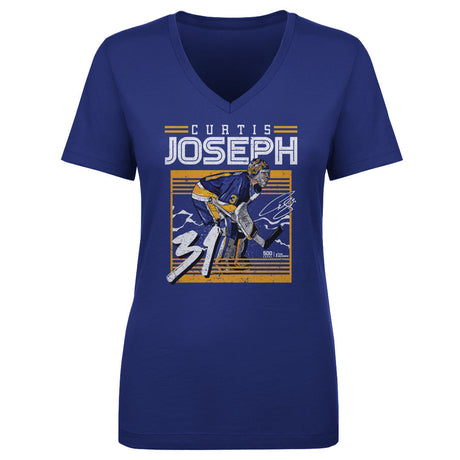Curtis Joseph Women's V-Neck T-Shirt | 500 LEVEL