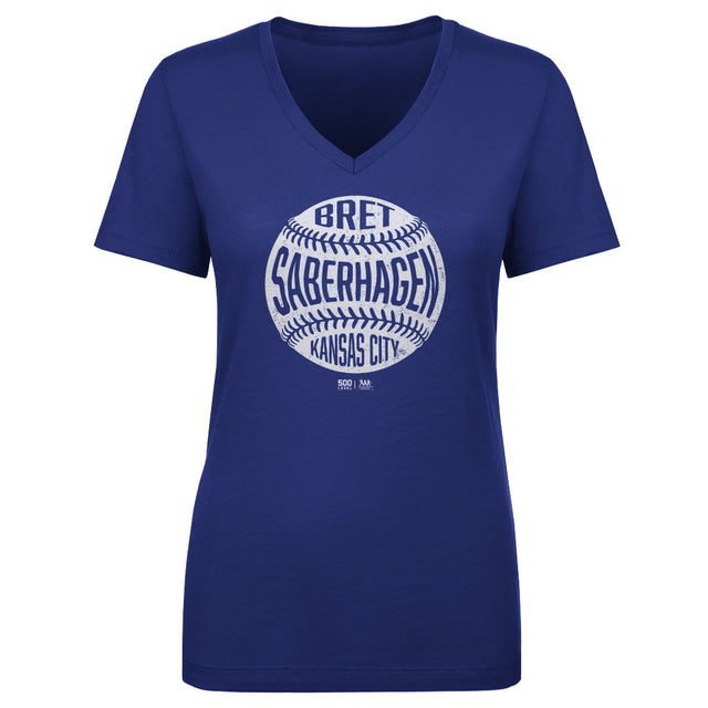 Bret Saberhagen Women's V-Neck T-Shirt | 500 LEVEL