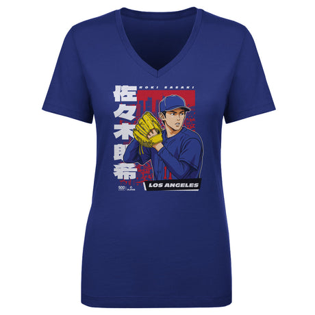 Roki Sasaki Women's V-Neck T-Shirt | 500 LEVEL