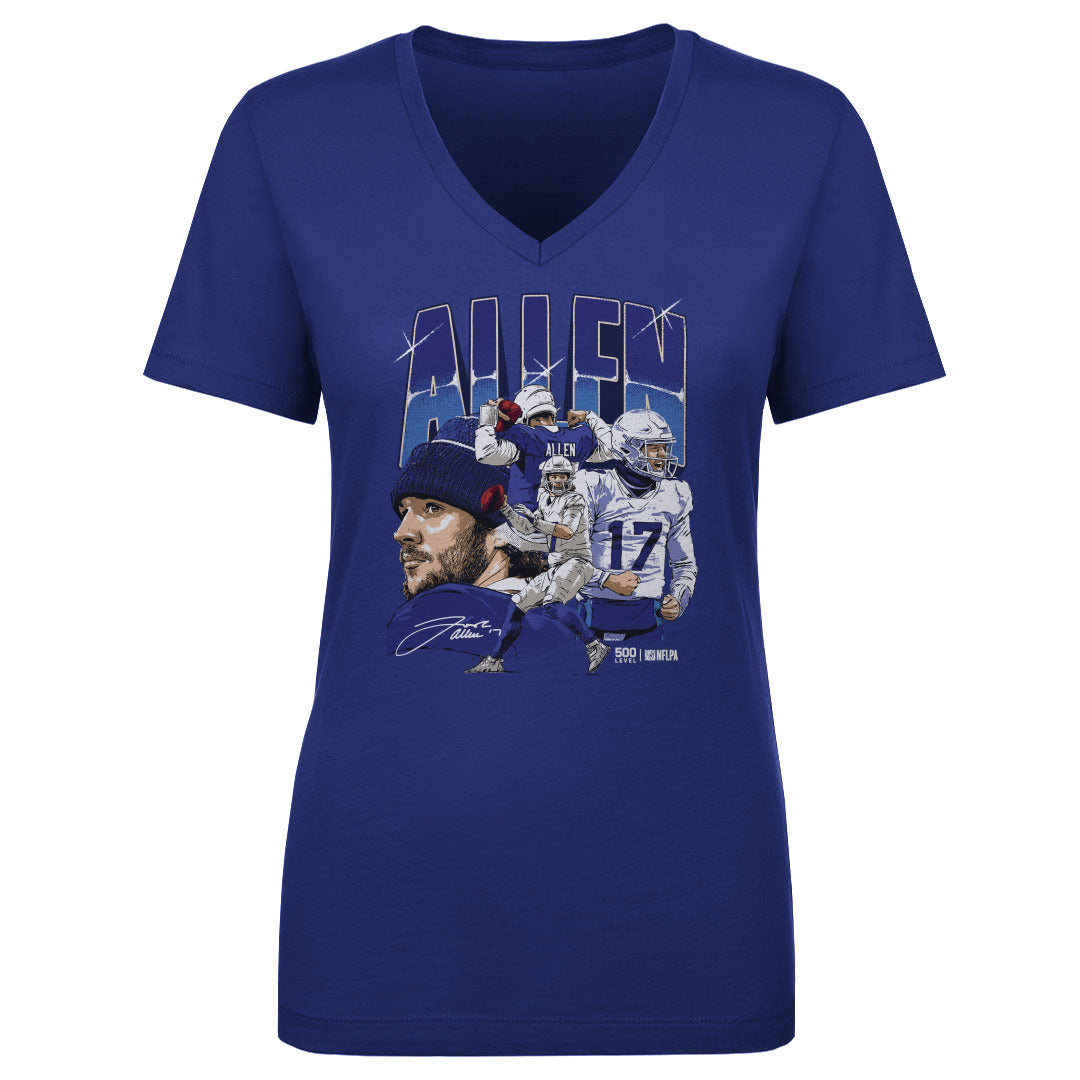 Josh Allen Women's V-Neck T-Shirt | 500 LEVEL