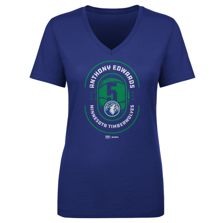 Anthony Edwards Women's V-Neck T-Shirt | 500 LEVEL