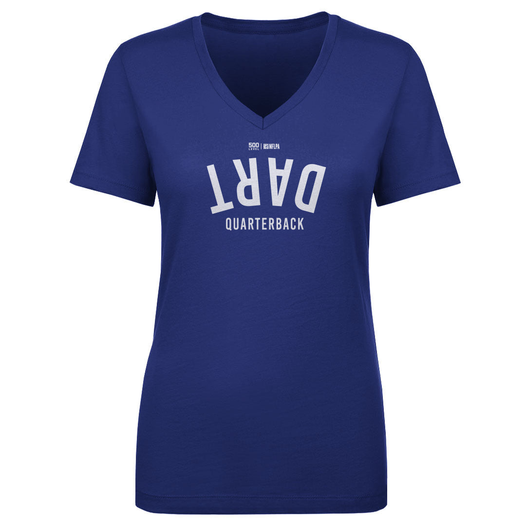 Jaxson Dart Women's V-Neck T-Shirt | 500 LEVEL