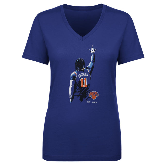 Jalen Brunson Women's V-Neck T-Shirt | 500 LEVEL