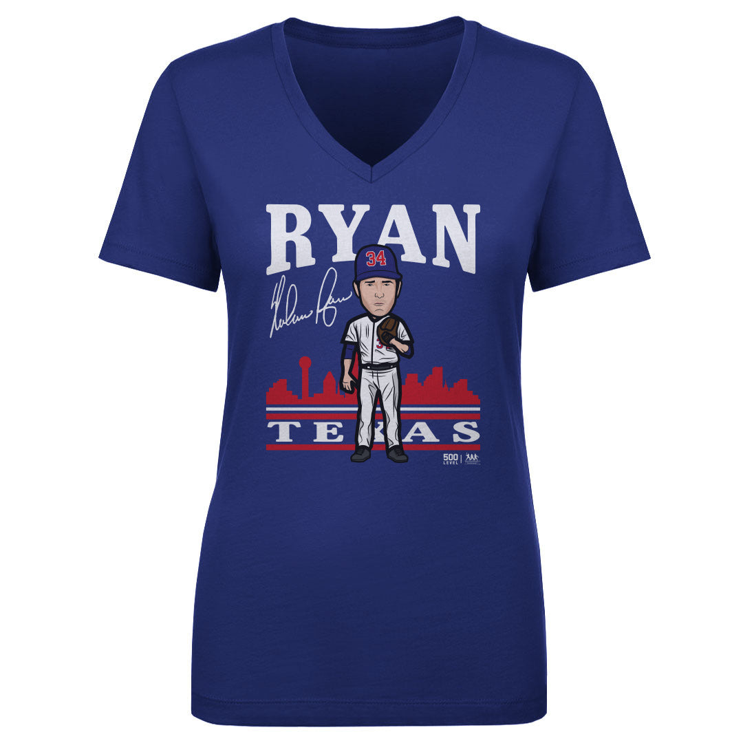 Nolan Ryan Women's V-Neck T-Shirt | 500 LEVEL