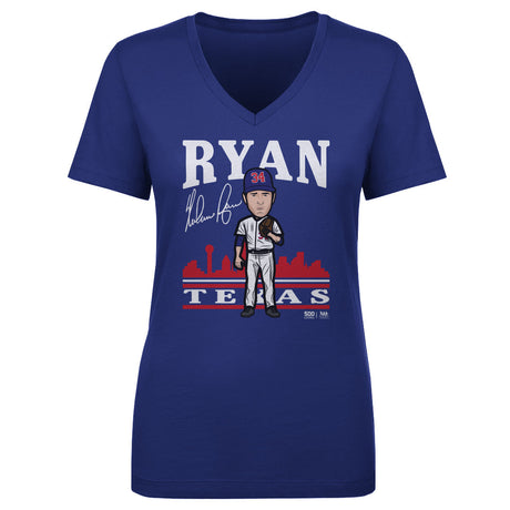 Nolan Ryan Women's V-Neck T-Shirt | 500 LEVEL