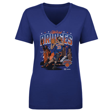 Mikal Bridges Women's V-Neck T-Shirt | 500 LEVEL