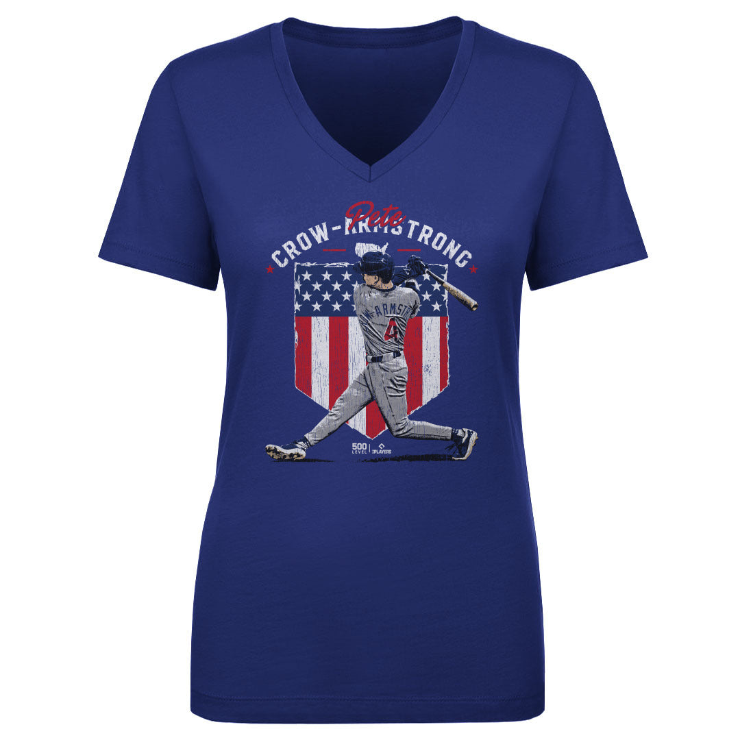 Pete Crow-Armstrong Women's V-Neck T-Shirt | 500 LEVEL