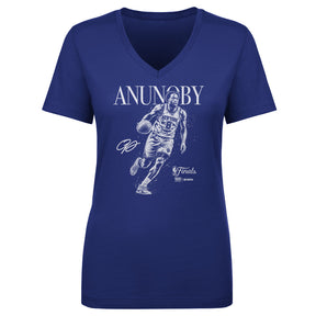 OG Anunoby Women's V-Neck T-Shirt | 500 LEVEL