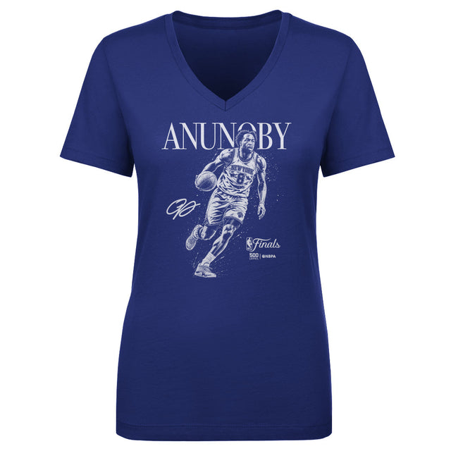 OG Anunoby Women's V-Neck T-Shirt | 500 LEVEL