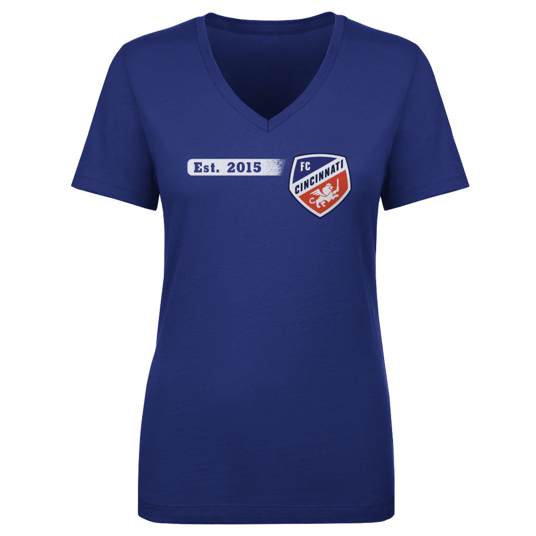 FC Cincinnati Women's V-Neck T-Shirt | 500 LEVEL