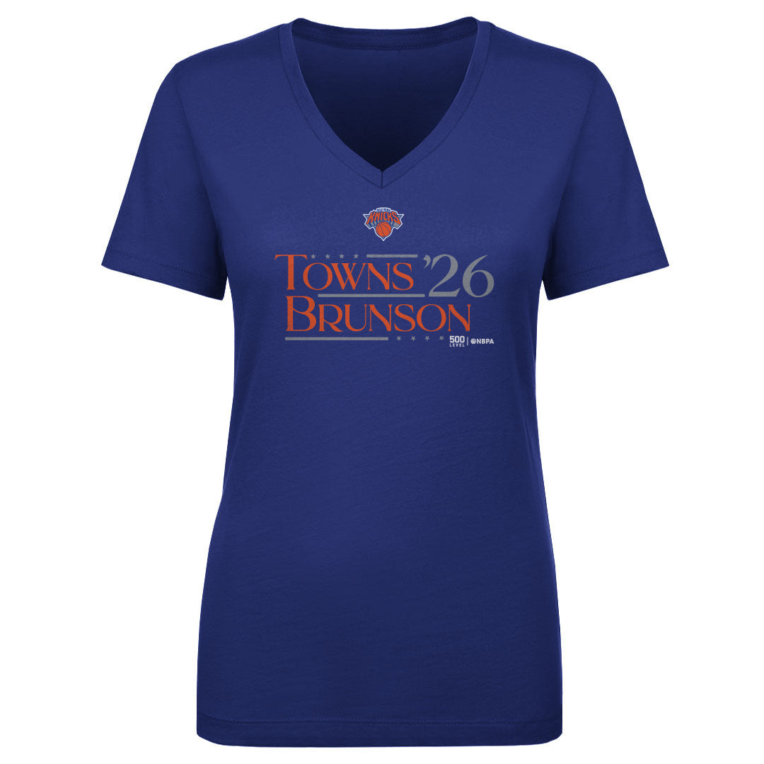 Karl-Anthony Towns Women's V-Neck T-Shirt | 500 LEVEL