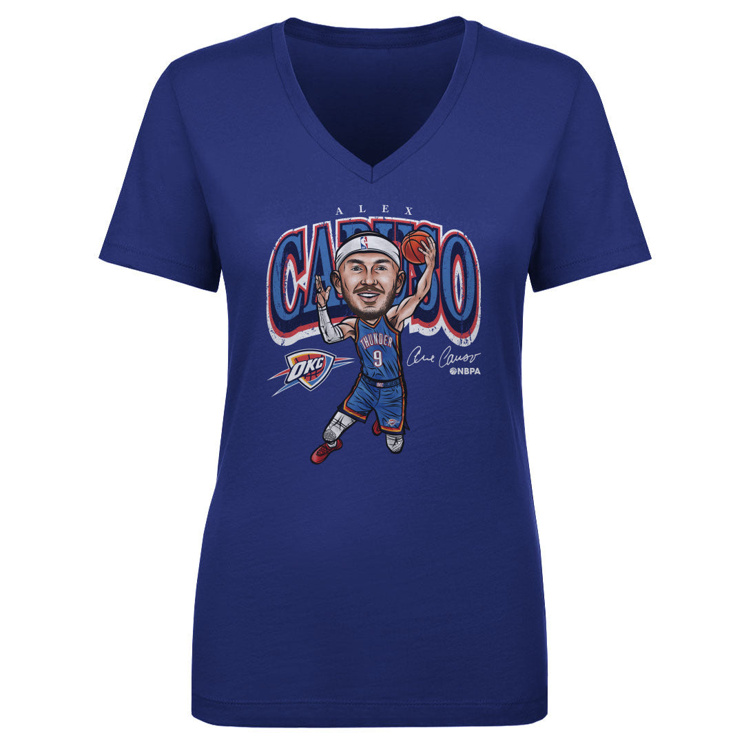 Alex Caruso Women's V-Neck T-Shirt | 500 LEVEL