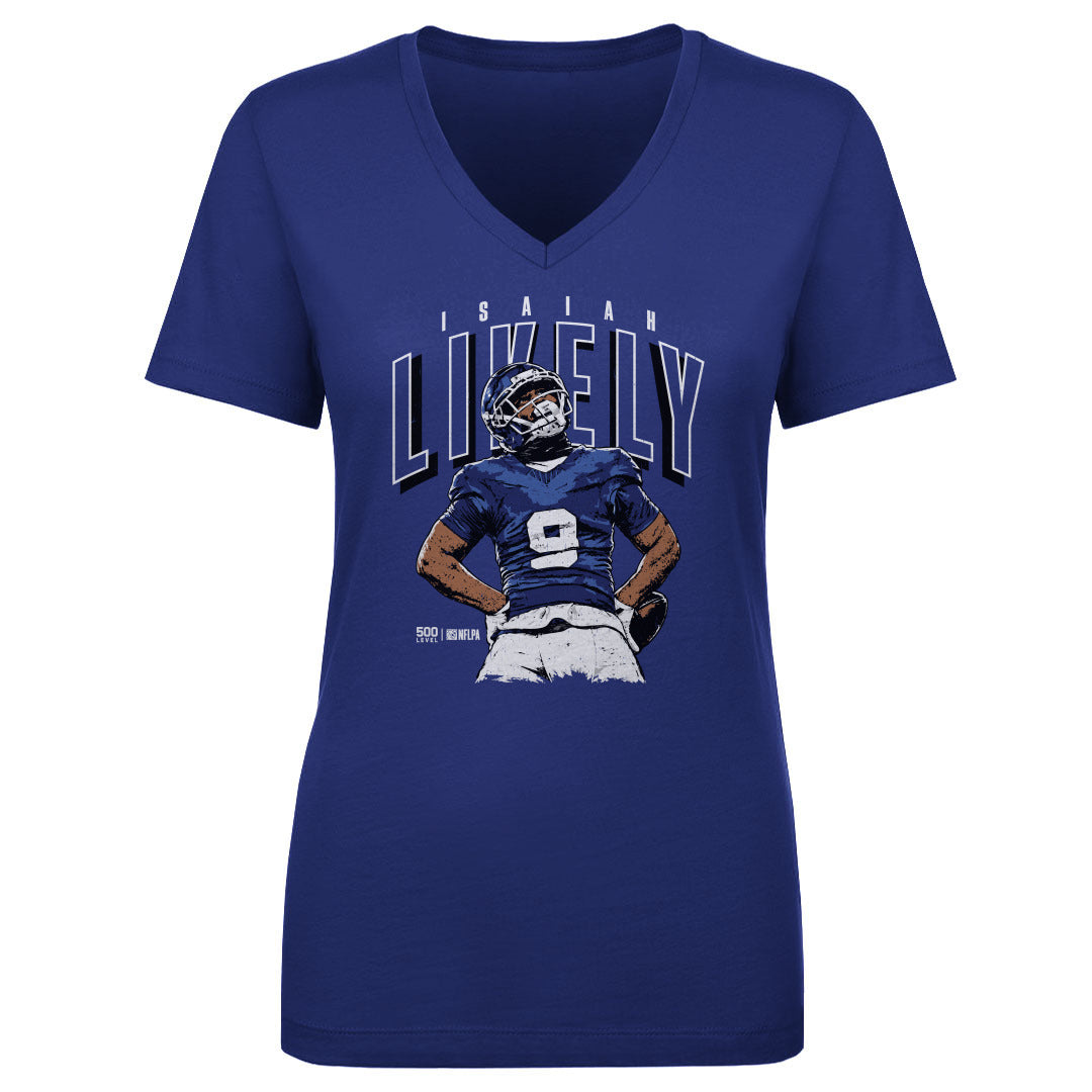 Isaiah Likely Women's V-Neck T-Shirt | 500 LEVEL