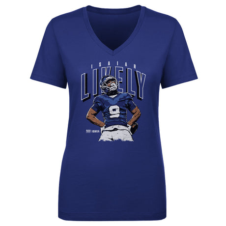Isaiah Likely Women's V-Neck T-Shirt | 500 LEVEL