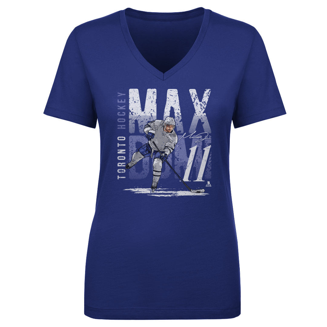 Max Domi Women's V-Neck T-Shirt | 500 LEVEL