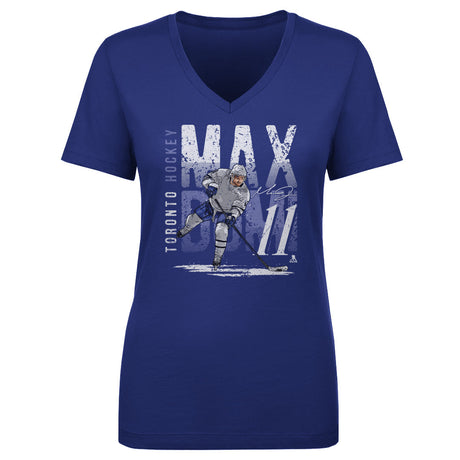 Max Domi Women's V-Neck T-Shirt | 500 LEVEL