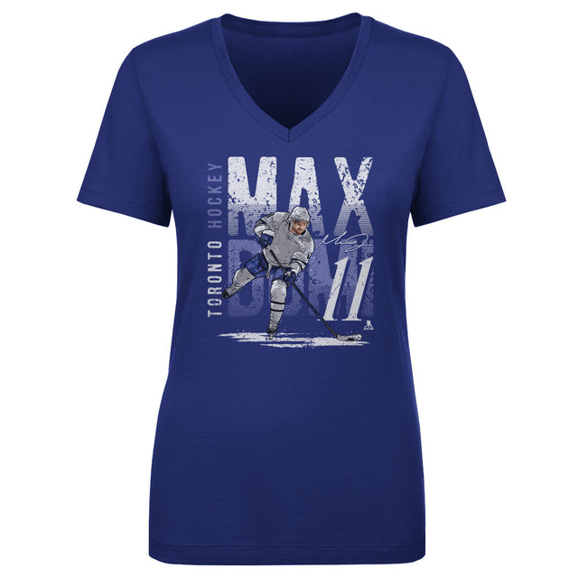 Max Domi Women's V-Neck T-Shirt | 500 LEVEL