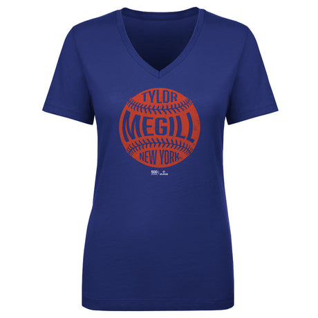 Tylor Megill Women's V-Neck T-Shirt | 500 LEVEL