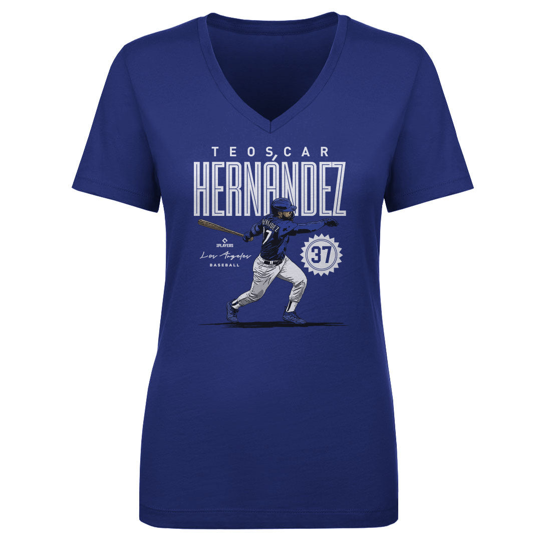 Teoscar Hernandez Women's V-Neck T-Shirt | 500 LEVEL