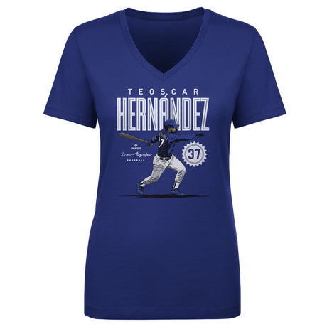 Teoscar Hernandez Women's V-Neck T-Shirt | 500 LEVEL