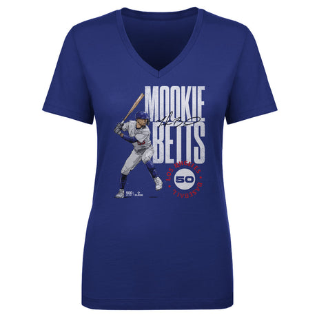 Mookie Betts Women's V-Neck T-Shirt | 500 LEVEL