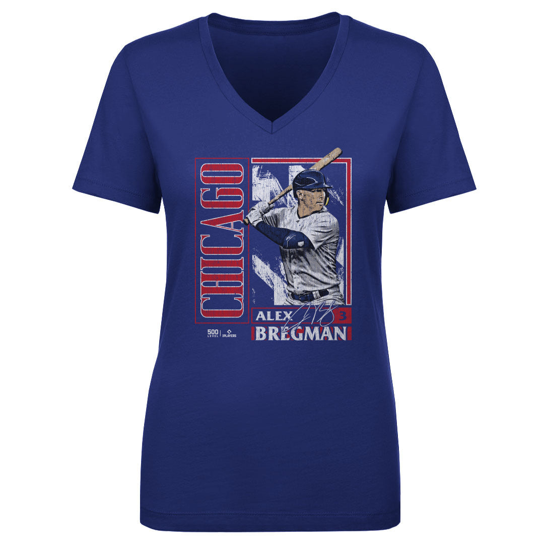 Alex Bregman Women's V-Neck T-Shirt | 500 LEVEL
