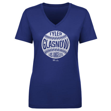 Tyler Glasnow Women's V-Neck T-Shirt | 500 LEVEL
