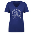 Auston Matthews Women's V-Neck T-Shirt | 500 LEVEL