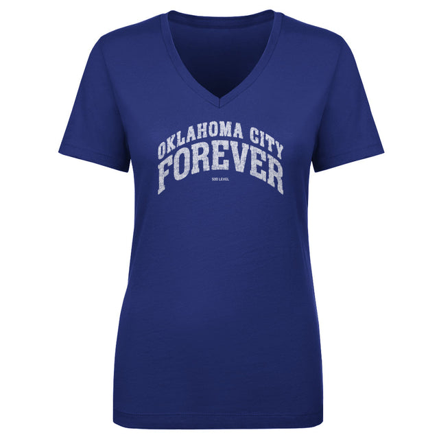 Oklahoma City Women's V-Neck T-Shirt | 500 LEVEL