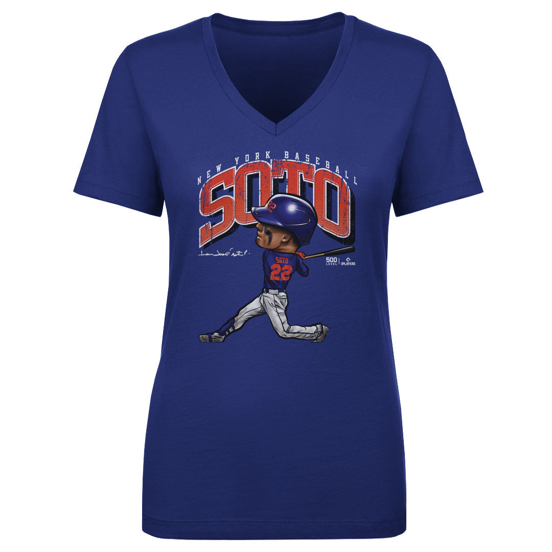 Juan Soto Women's V-Neck T-Shirt | 500 LEVEL
