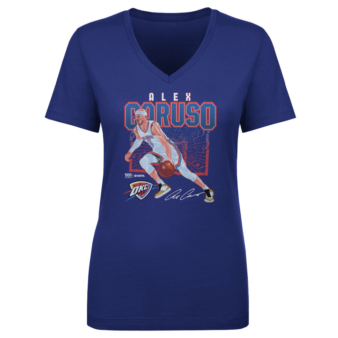 Alex Caruso Women's V-Neck T-Shirt | 500 LEVEL