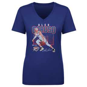 Alex Caruso Women's V-Neck T-Shirt | 500 LEVEL